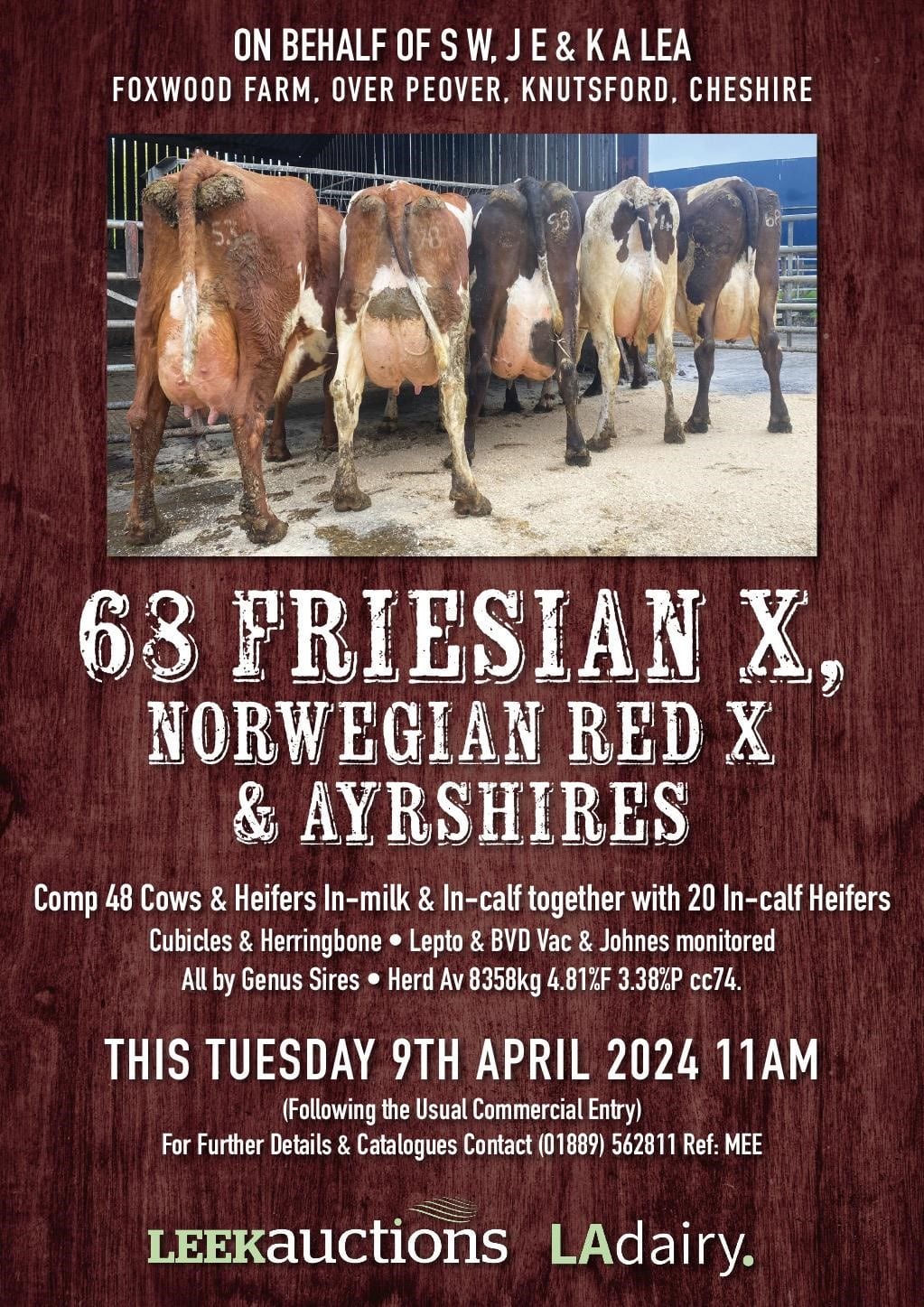 Herd Dispersal Leek Auctions